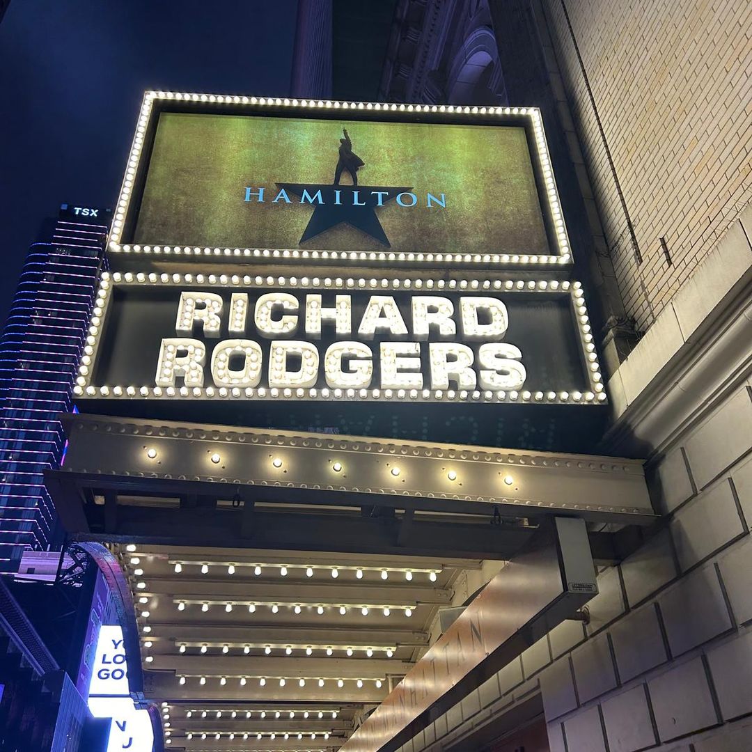 Hamilton on Broadway......unbelievable