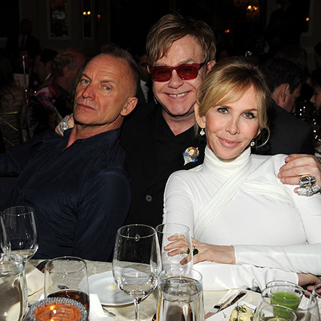 'Elton, we're not in Kansas anymore': Meryl and Sting join star in Oz routine