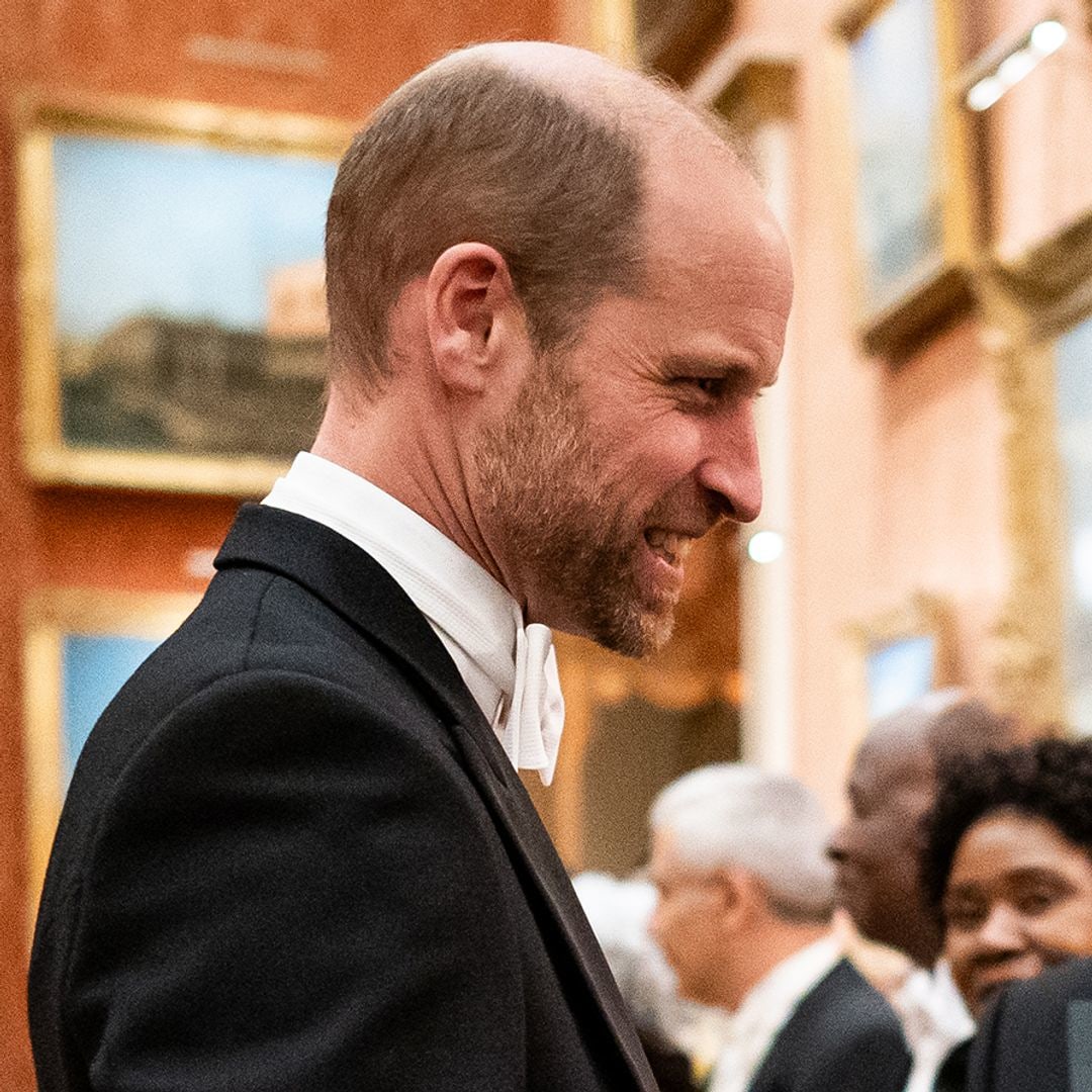 Prince William makes solo appearance at white-tie diplomatic reception