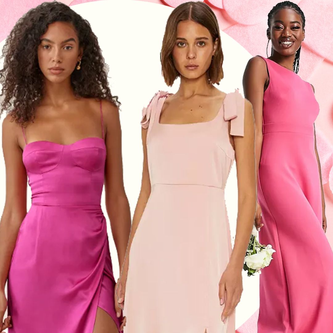 Best pink bridesmaid dresses 2023: From dusty to blush to hot pink to wear for every type of wedding