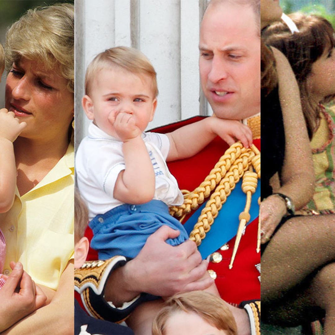 Royal thumbsuckers! From Prince Louis and Prince Harry to Princess Beatrice