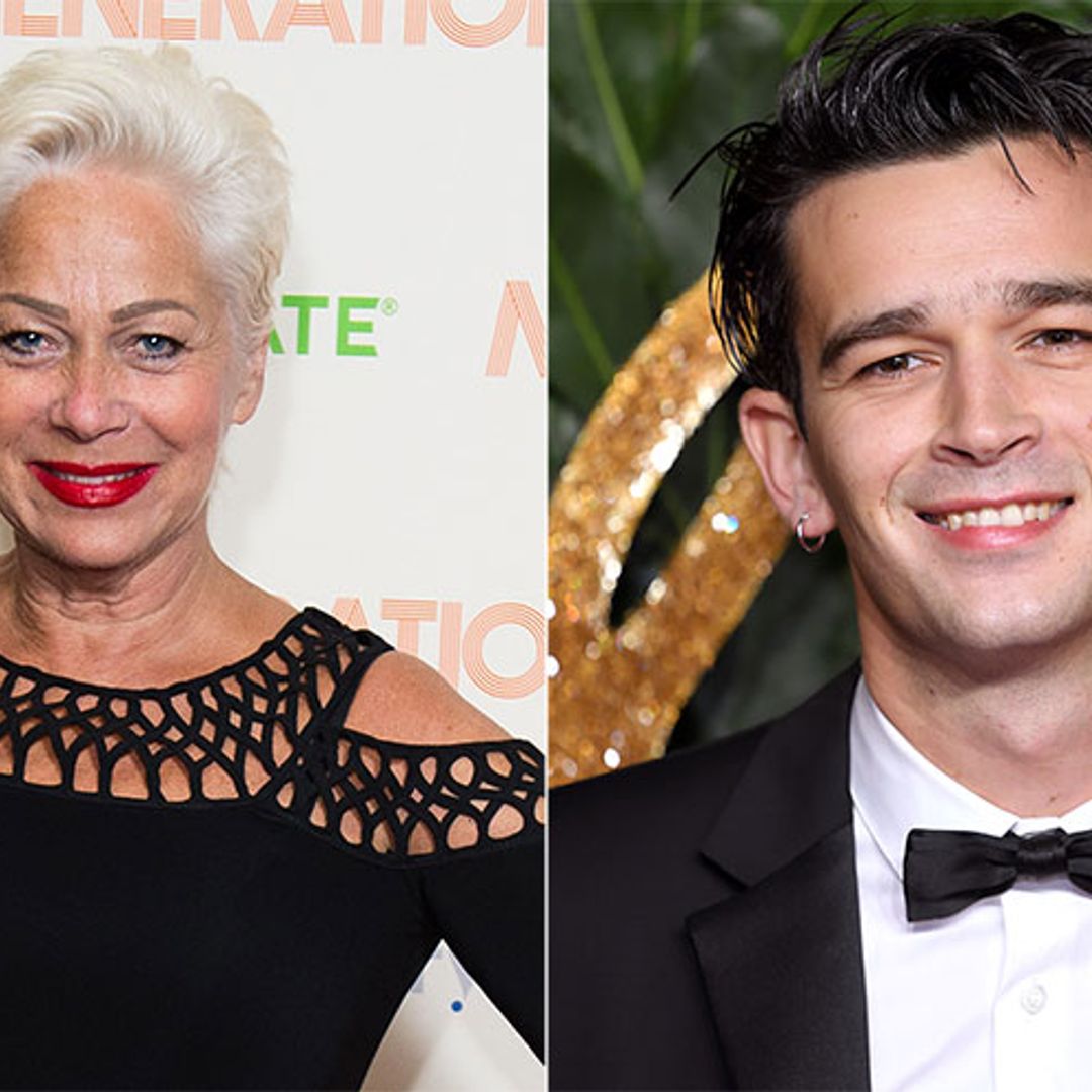 Matty Healy looks unrecognisable in childhood pic with mom Denise Welch