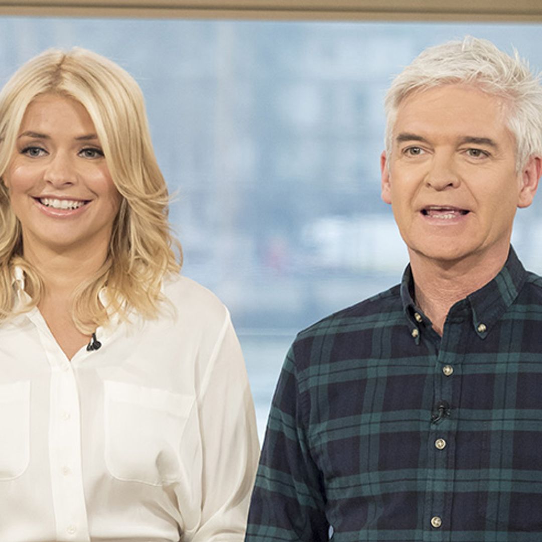 Thrilled Holly Willoughby reunited with first This Morning baby
