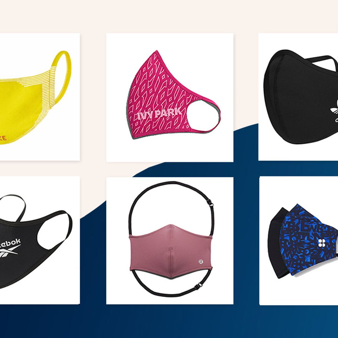 18 sporty face masks & coverings to work out in: From Nike to Adidas, Reebok, Sweaty Betty & more