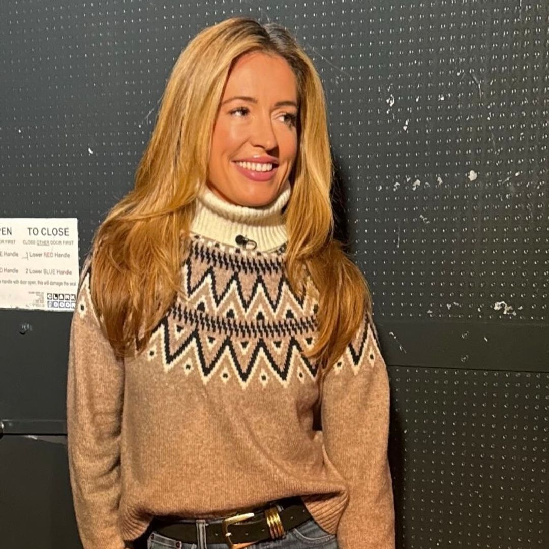 Cat Deeley's cosy Fair Isle jumper looks designer but it's just £24