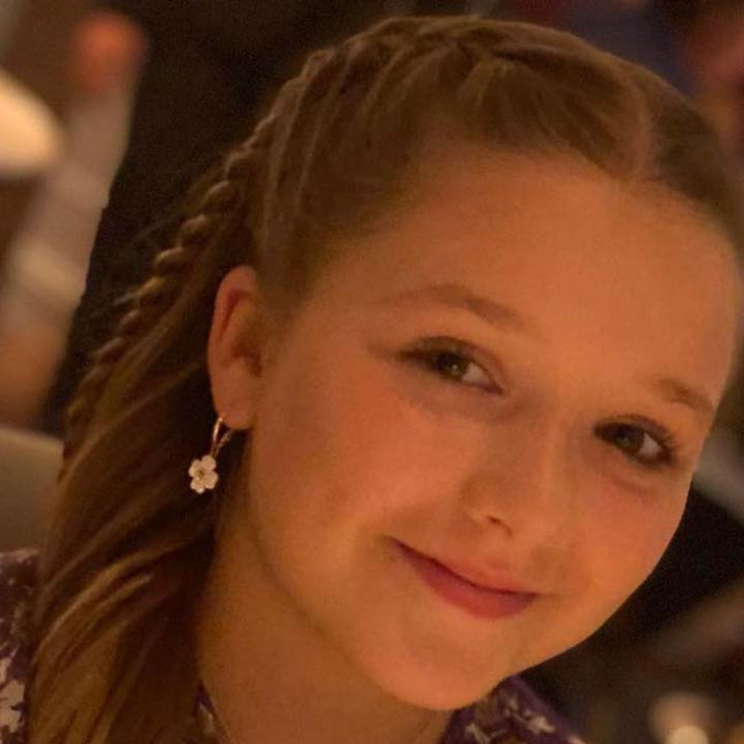 Harper Seven is a budding popstar in cool-girl outfit for night out with David Beckham