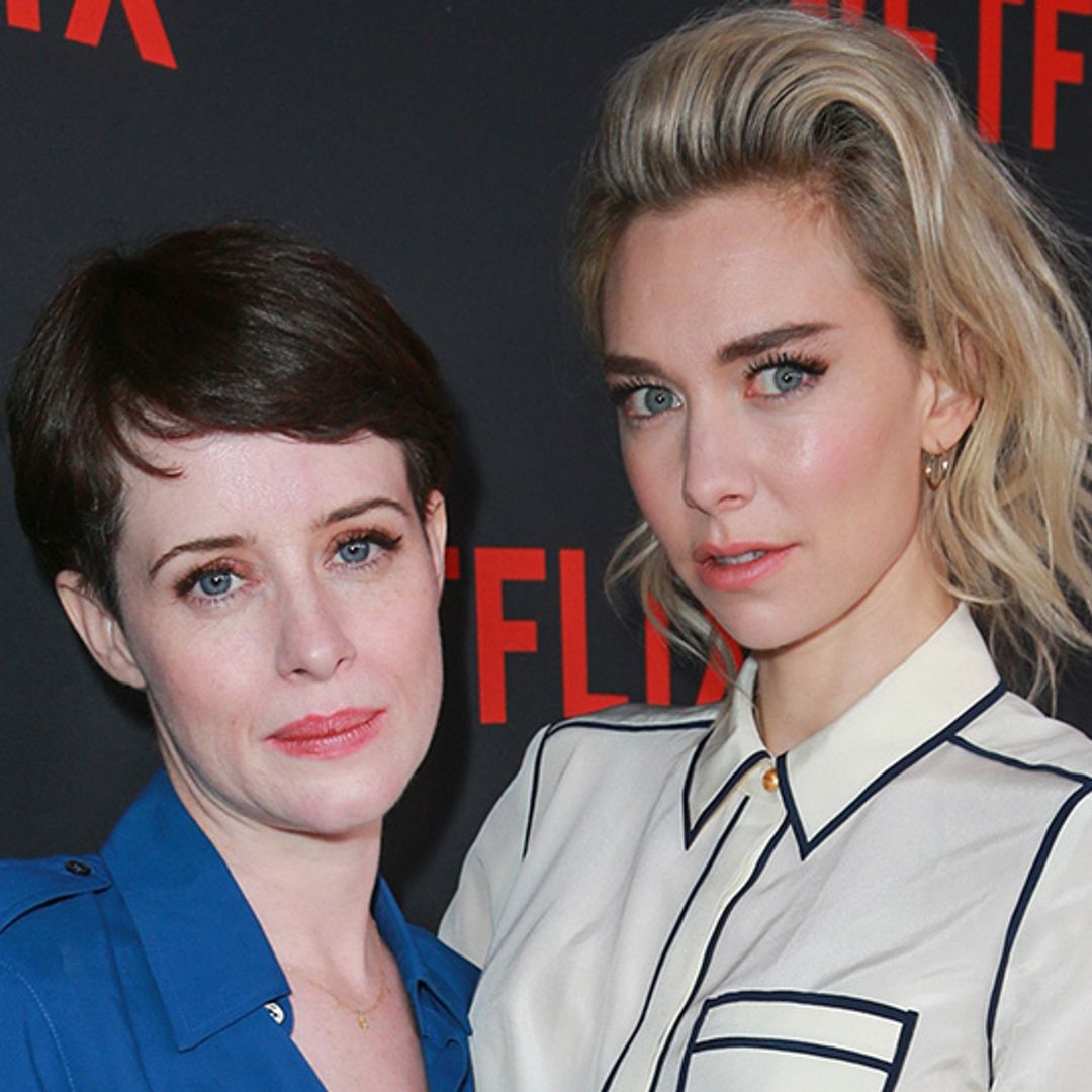 Claire Foy says her 'The Crown' co-star Vanessa Kirby 'sparkles all over'