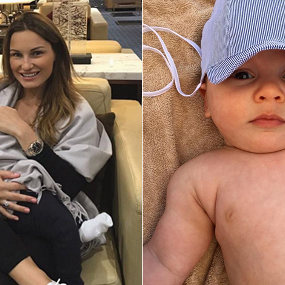'So excited': Sam Faiers takes adorable baby Paul on first family holiday