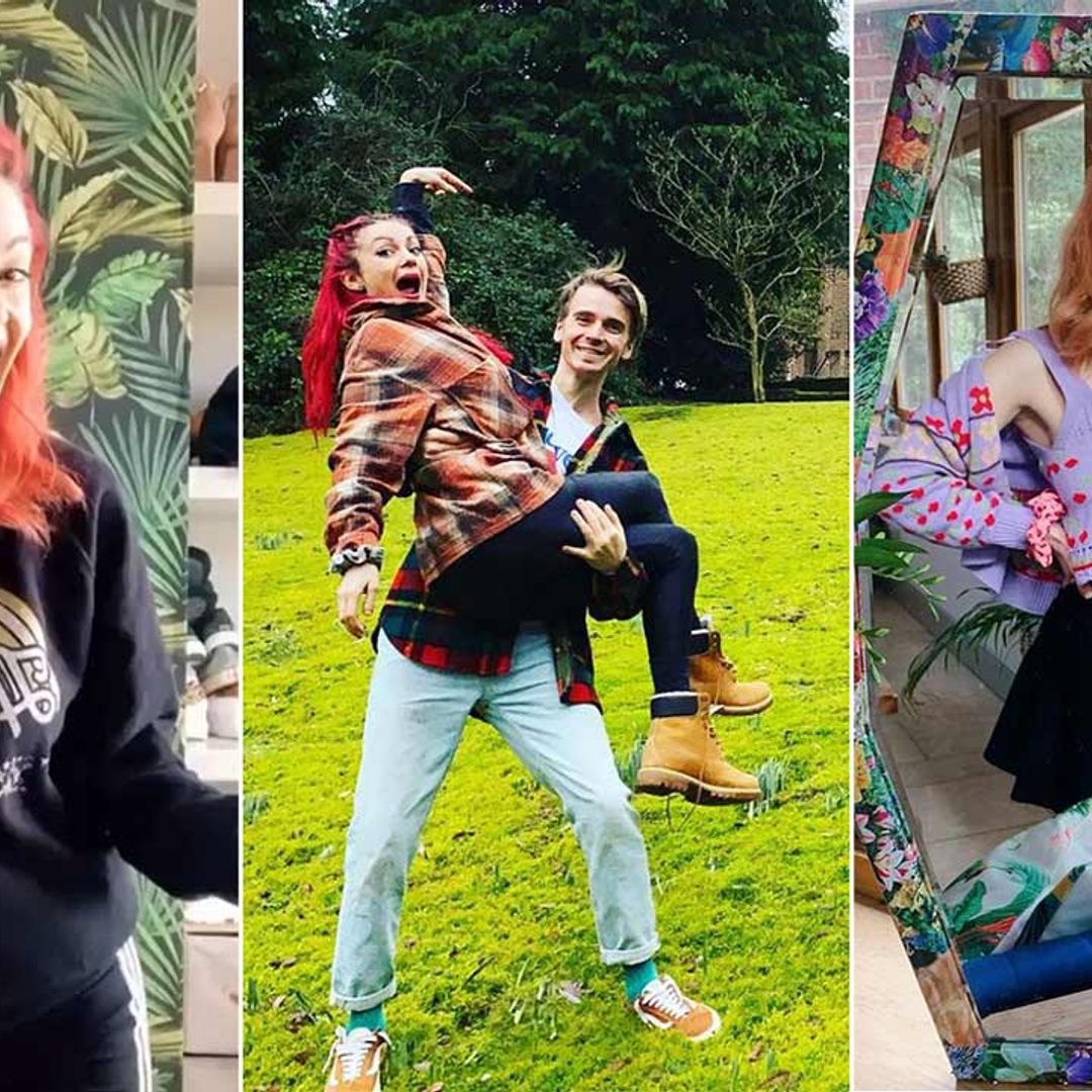 Inside Freeze the Fear star Dianne Buswell's colourful country retreat with Joe Sugg