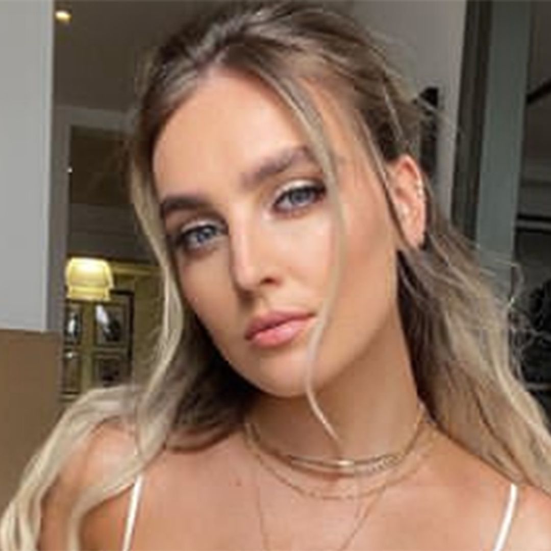 Perrie Edwards is a summer dream in daring white crop top