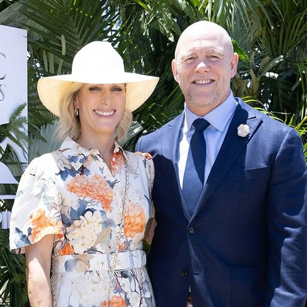 Zara Tindall brings the sunshine to Australia in waist-cinching floral gown