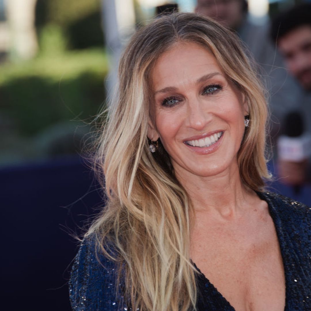 Sarah Jessica Parker looks stylish in black swimsuit during family trip to the beach