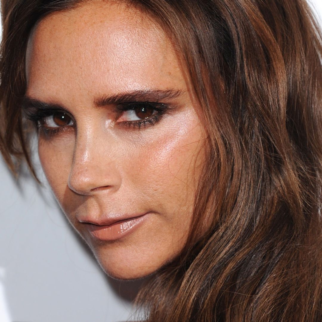 Victoria Beckham's skintight 'posh' onesie has fans exclaiming the same thing