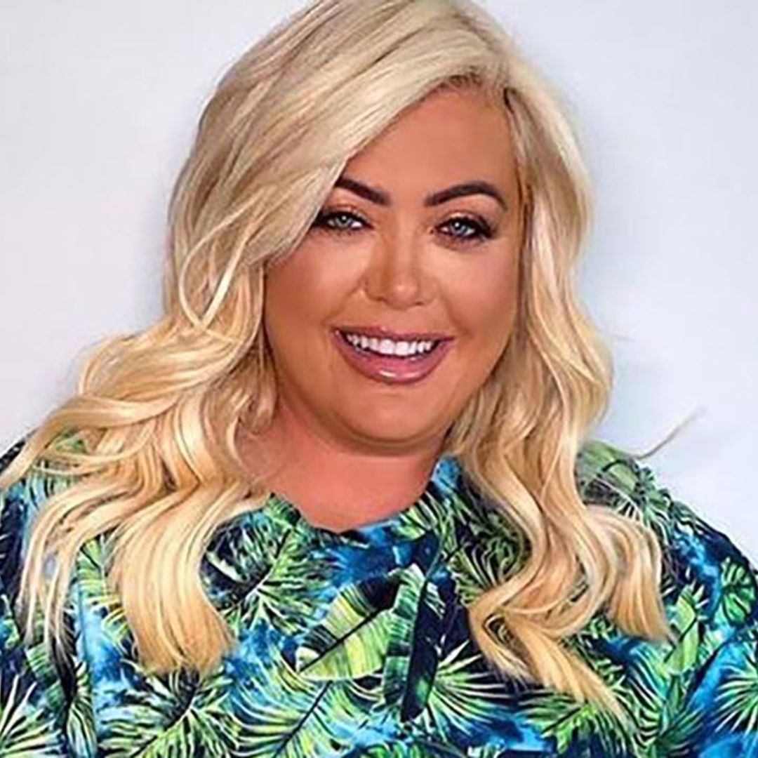 Gemma Collins shows off three stone weight loss in the most extravagant loungewear