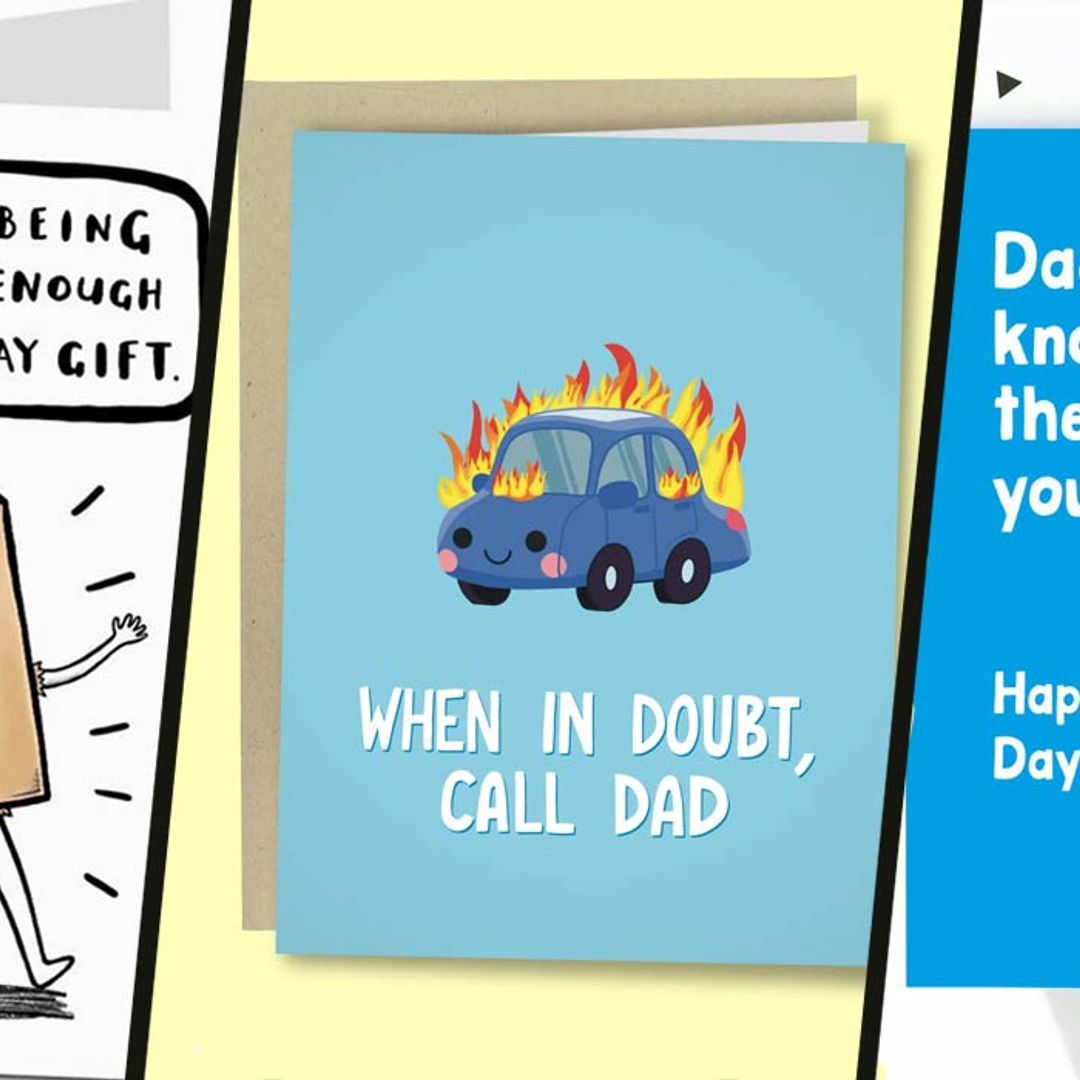 12 funny Father's Day cards day to give dad a giggle - there's still time to order!