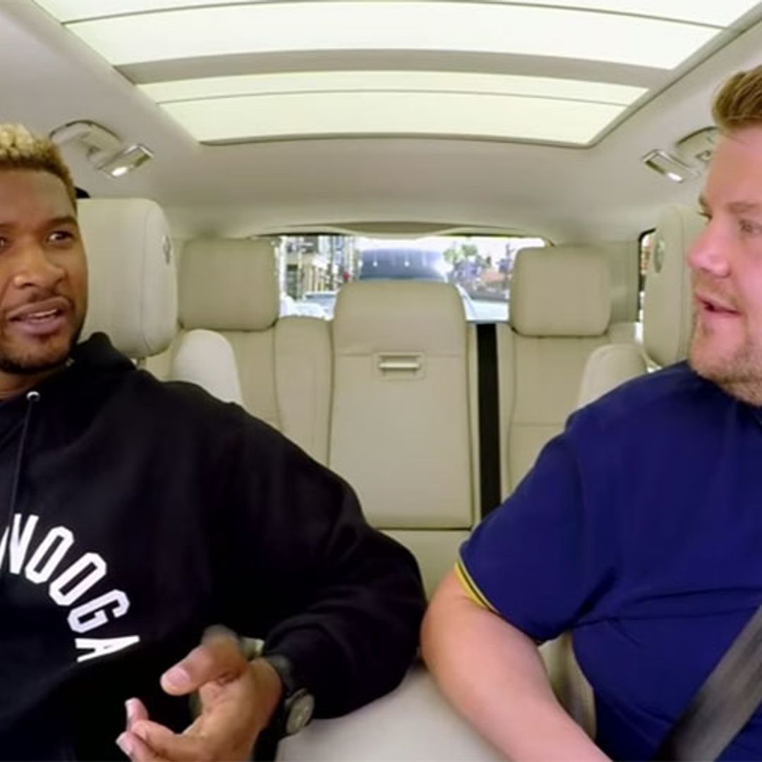 WATCH: Usher is the latest star to take part in James Corden's Carpool Karaoke