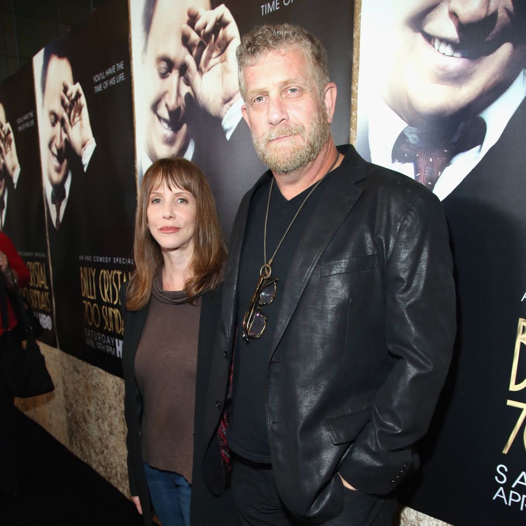 Laraine Newman and Chad Einbinder attend an HBO premiere of an exclusive presentation of "Billy Crystal 700 Sundays" at Ray Kurtzman Theater on April 17, 2014 in Los Angeles, California