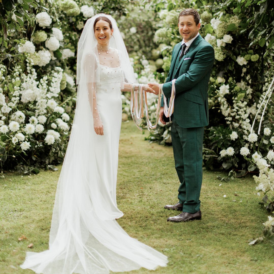 Exclusive: Ronnie Wood's son Tyrone marries Steve Harris' daughter Faye in rock and roll wedding in Ireland