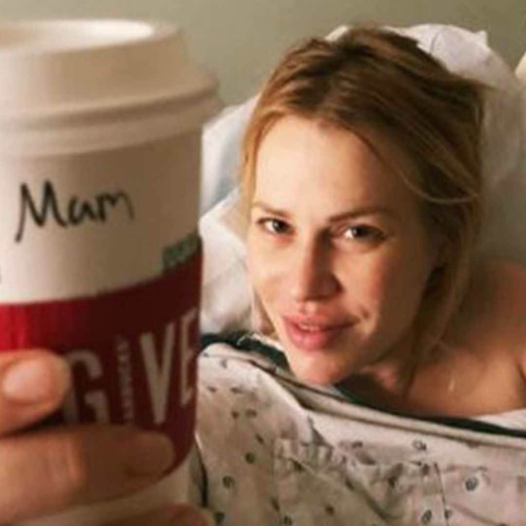 New mum Natasha Bedingfield shares beautiful first picture of baby son