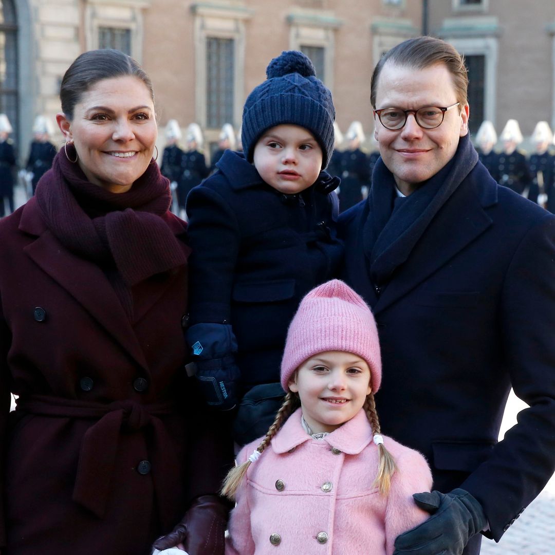 Crown Princess Victoria shares rare photo of children - and Princess Estelle looks so tall