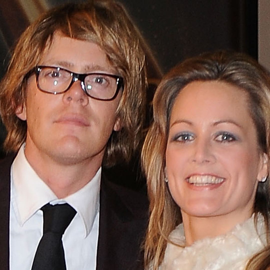 Beyond Paradise's Kris Marshall's glam bride recycled fur-covered gown for snowy wedding