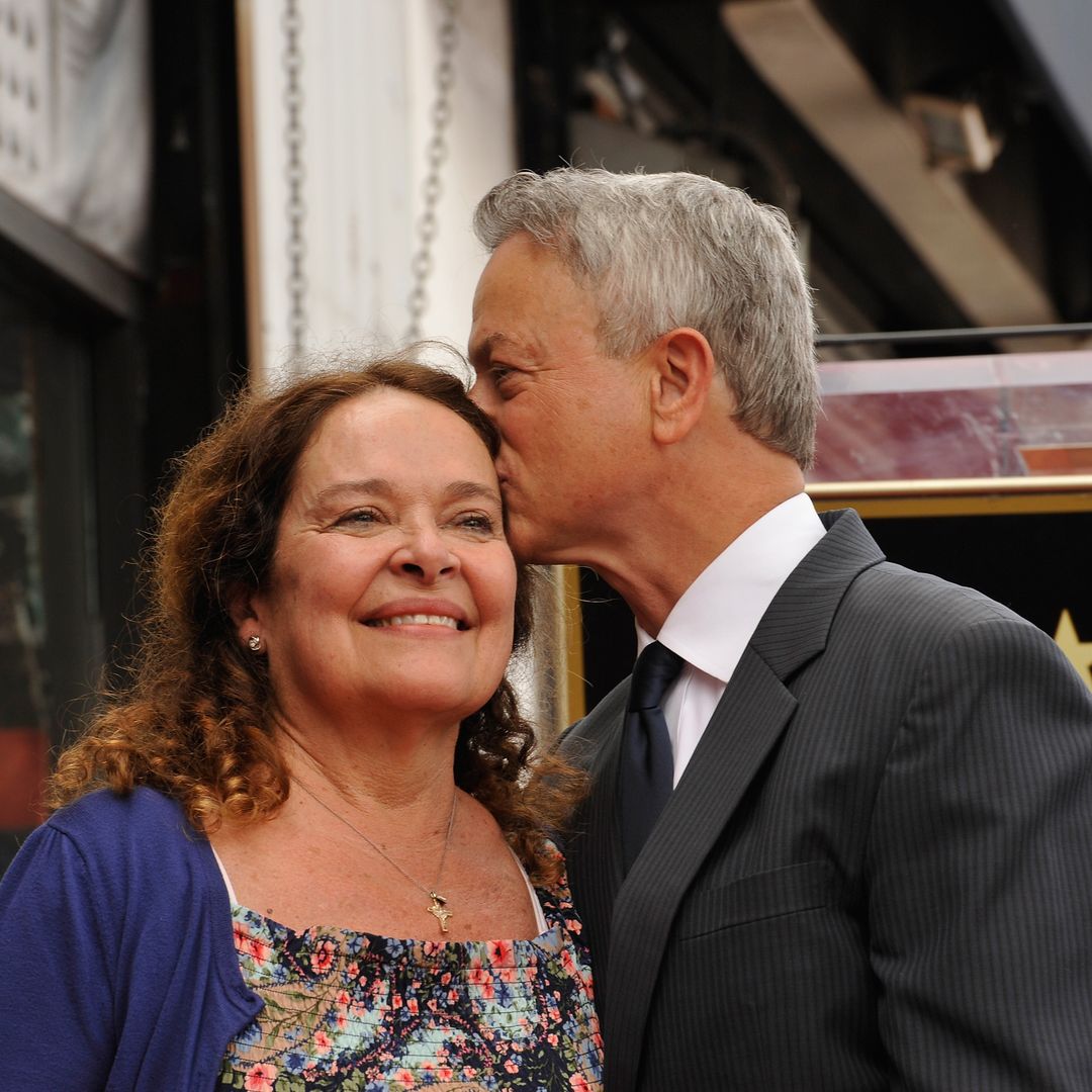 Actors Moira Sinise and Gary Sinise attend the ceremony honoring Sinise with a star on the Hollywood Walk Of Fame on April 17, 2017 in Hollywood, California.