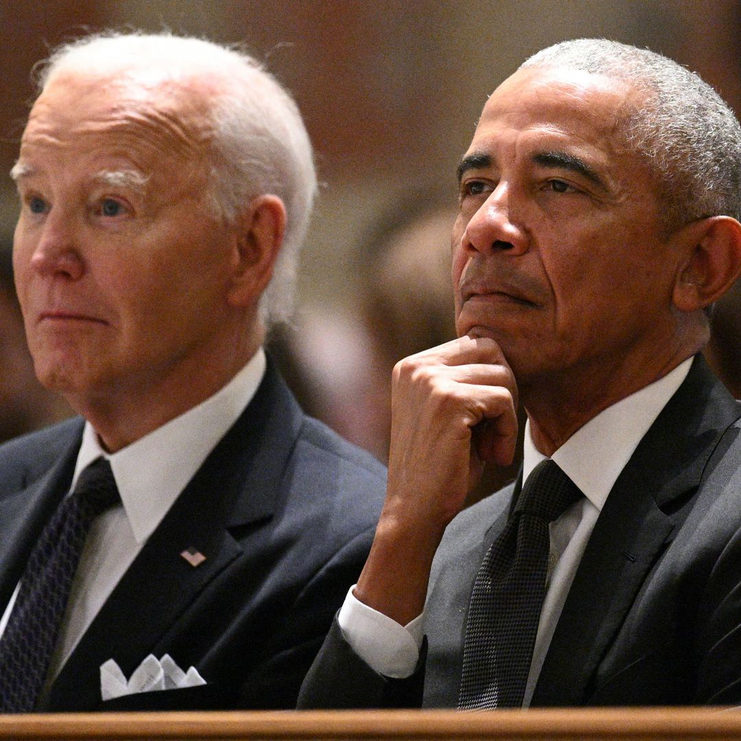 Barack Obama attends Ethel Kennedy's memorial service - see all the moving photos