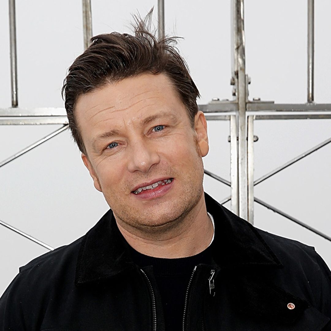 Jamie Oliver breaks down when he visits his shuttered restaurant with Davina McCall