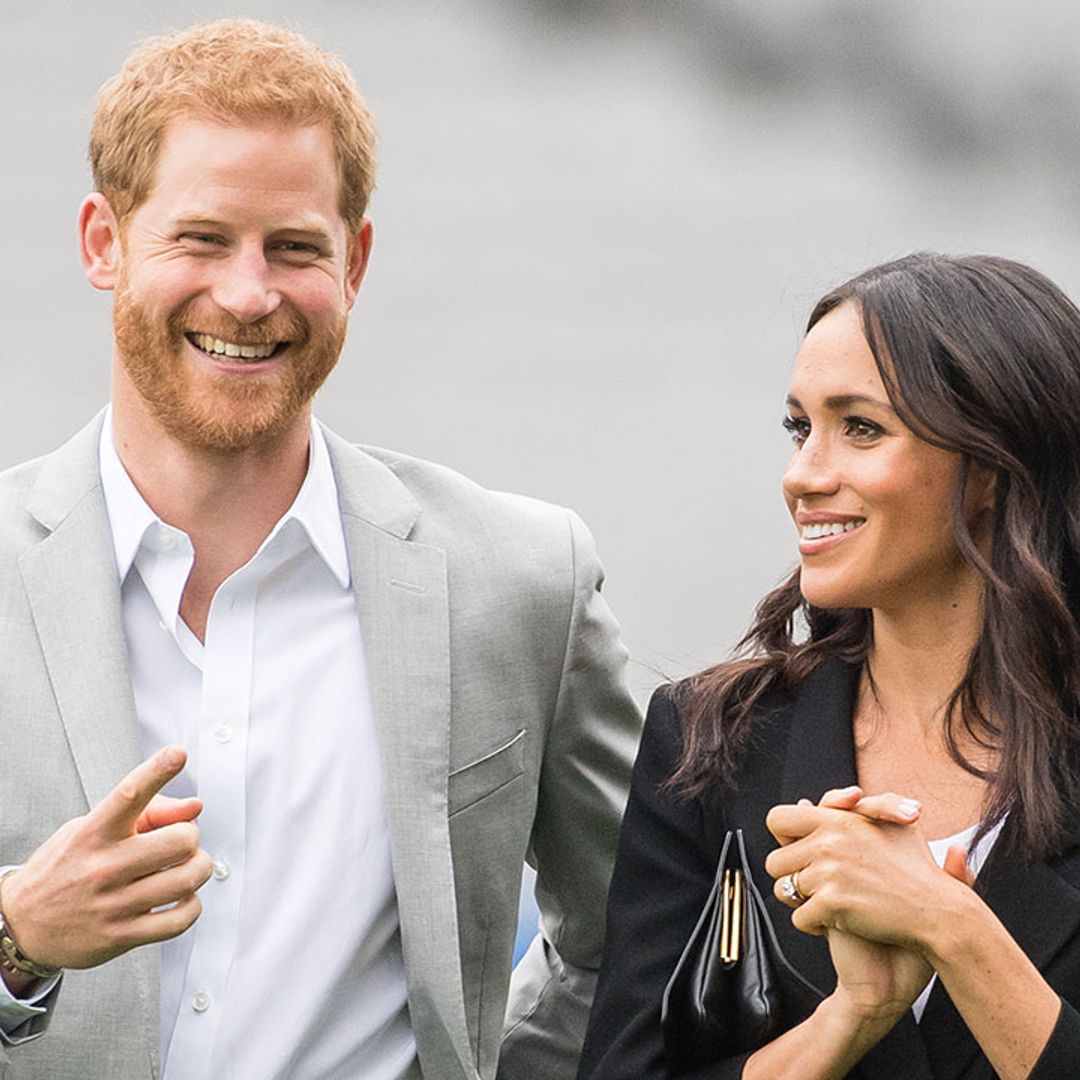 Prince Harry and Meghan Markle introduce Baby Sussex to the world today