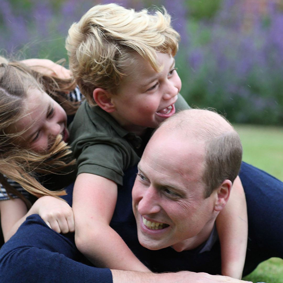 George, Charlotte and Louis shown gardening in sweet new photos