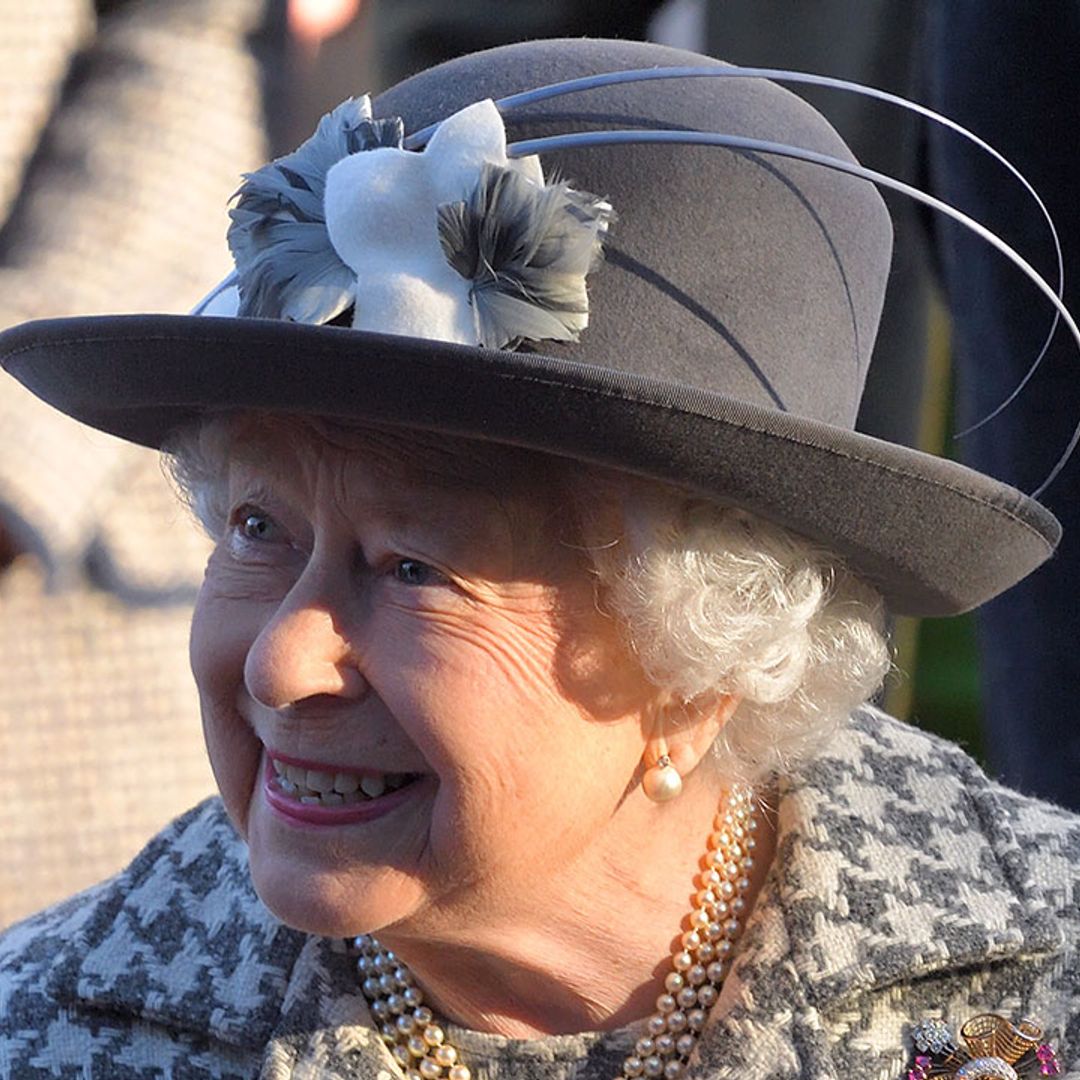 The Queen looks so beautiful in striking red lipstick during drive in Sandringham