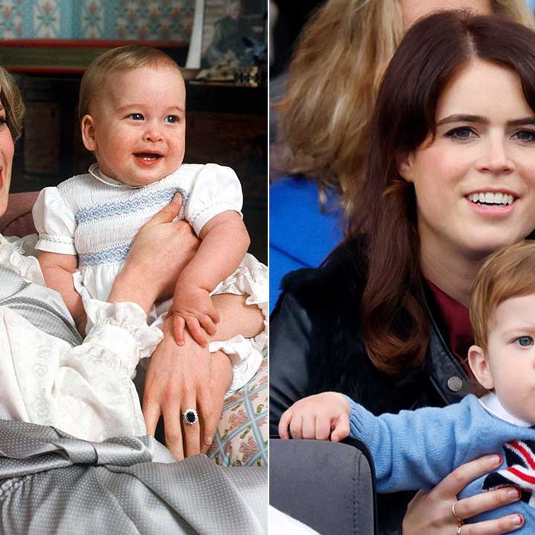 13 royal parents and their mini-me children - see the striking photos