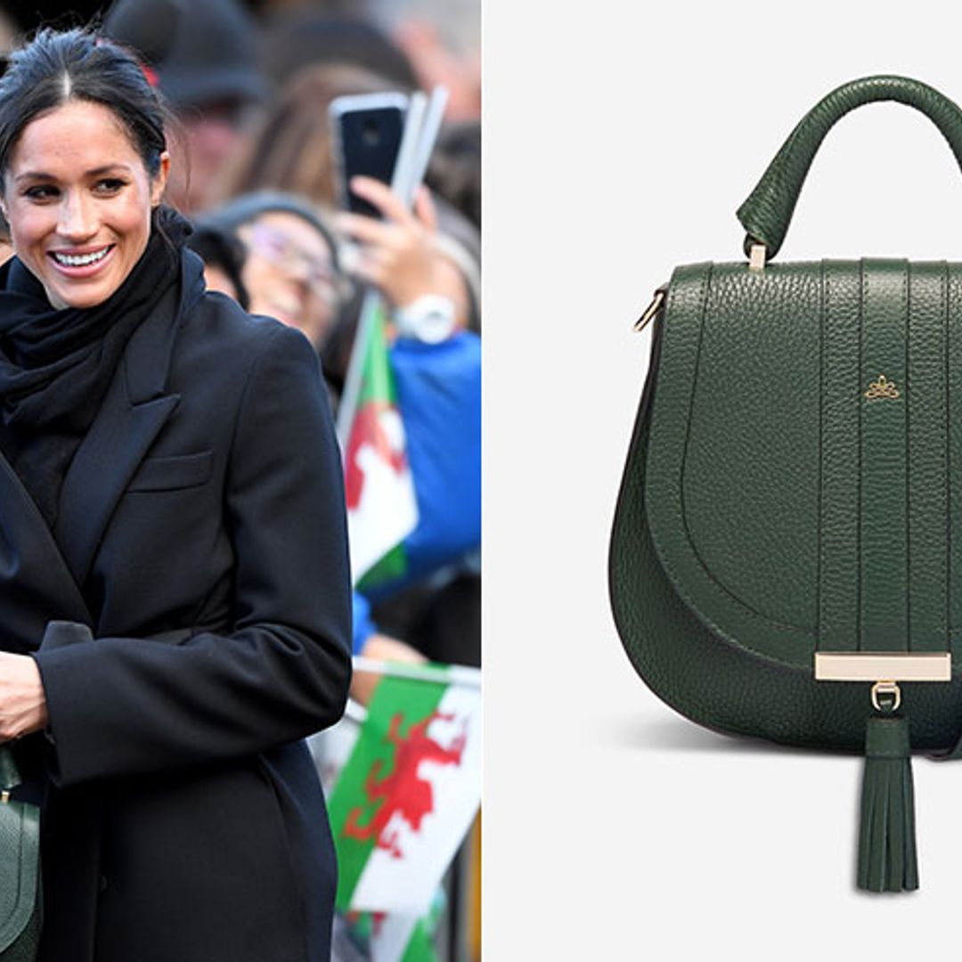 Here's where you can purchase Meghan Markle's stunning green handbag