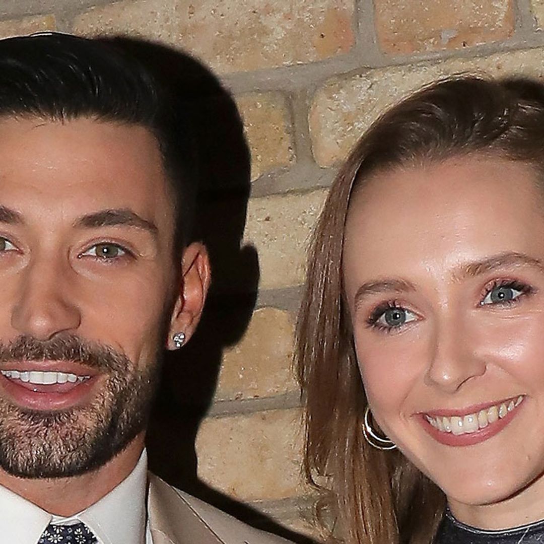Strictly's Rose Ayling-Ellis stuns in slinky velvet dress for outing with Giovanni Pernice