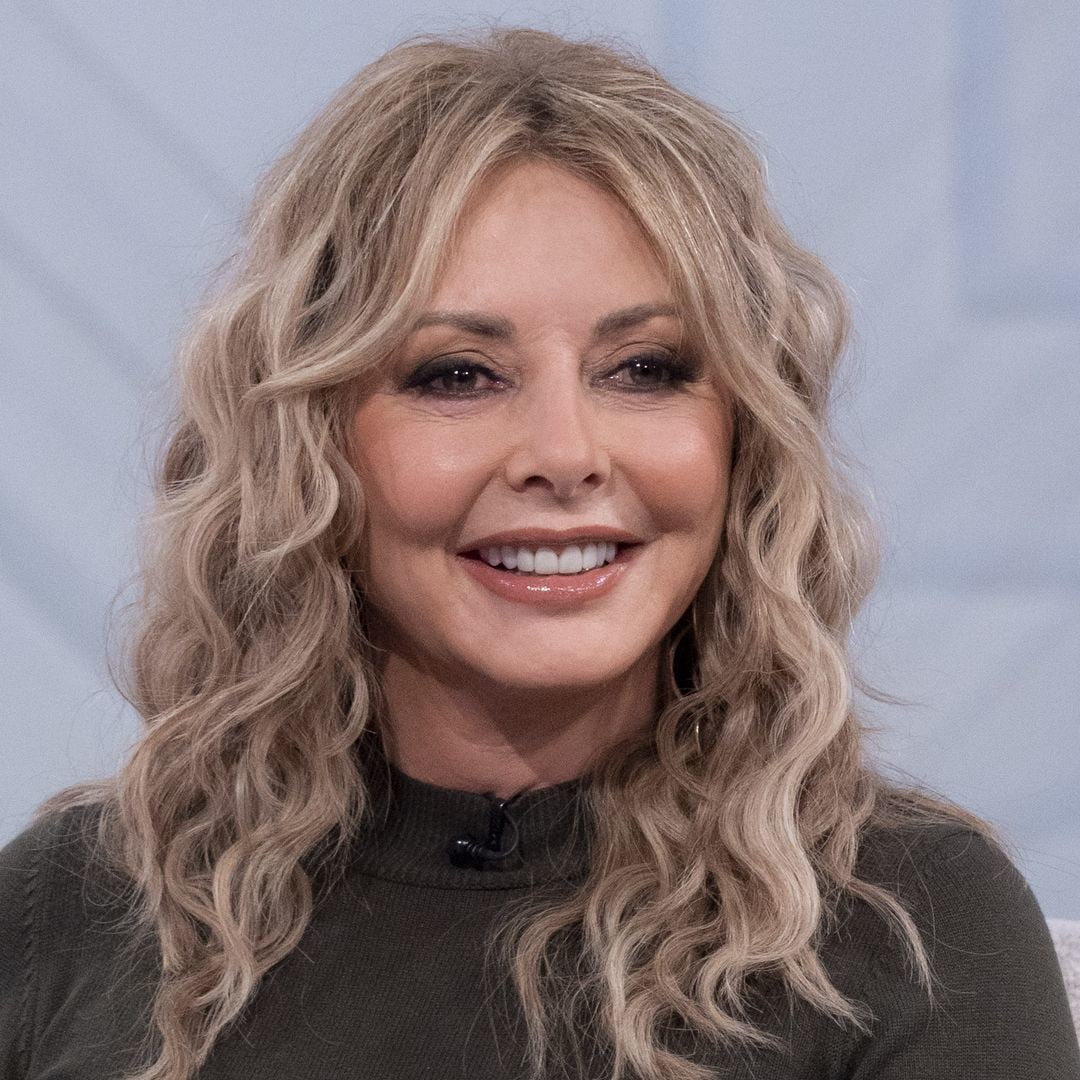Carol Vorderman is a daring vision as she displays incredible physique in skintight outfit