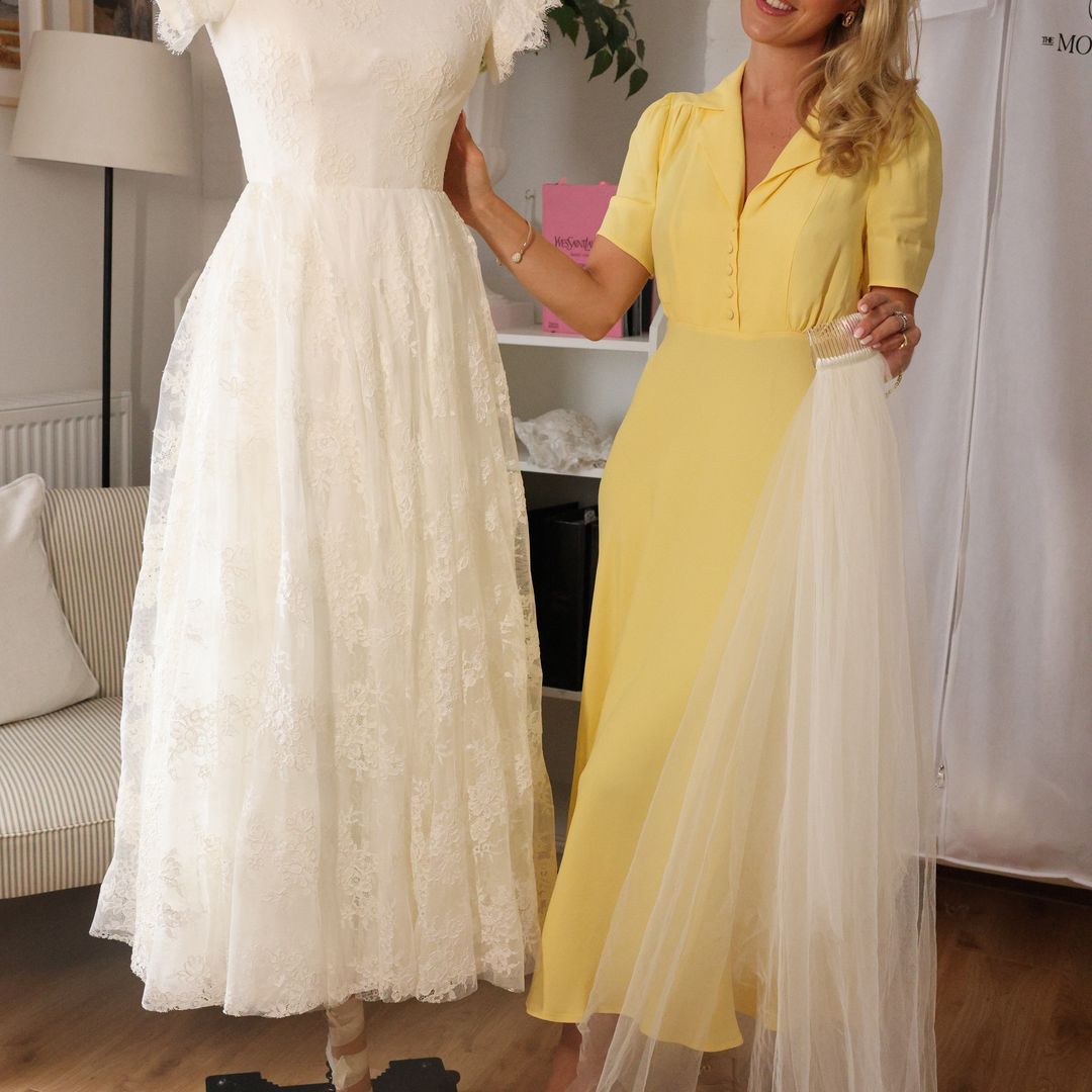 Royal Ascot 2025: How Leonora Smee turned her wedding veil into a 1950s-inspired race day dress