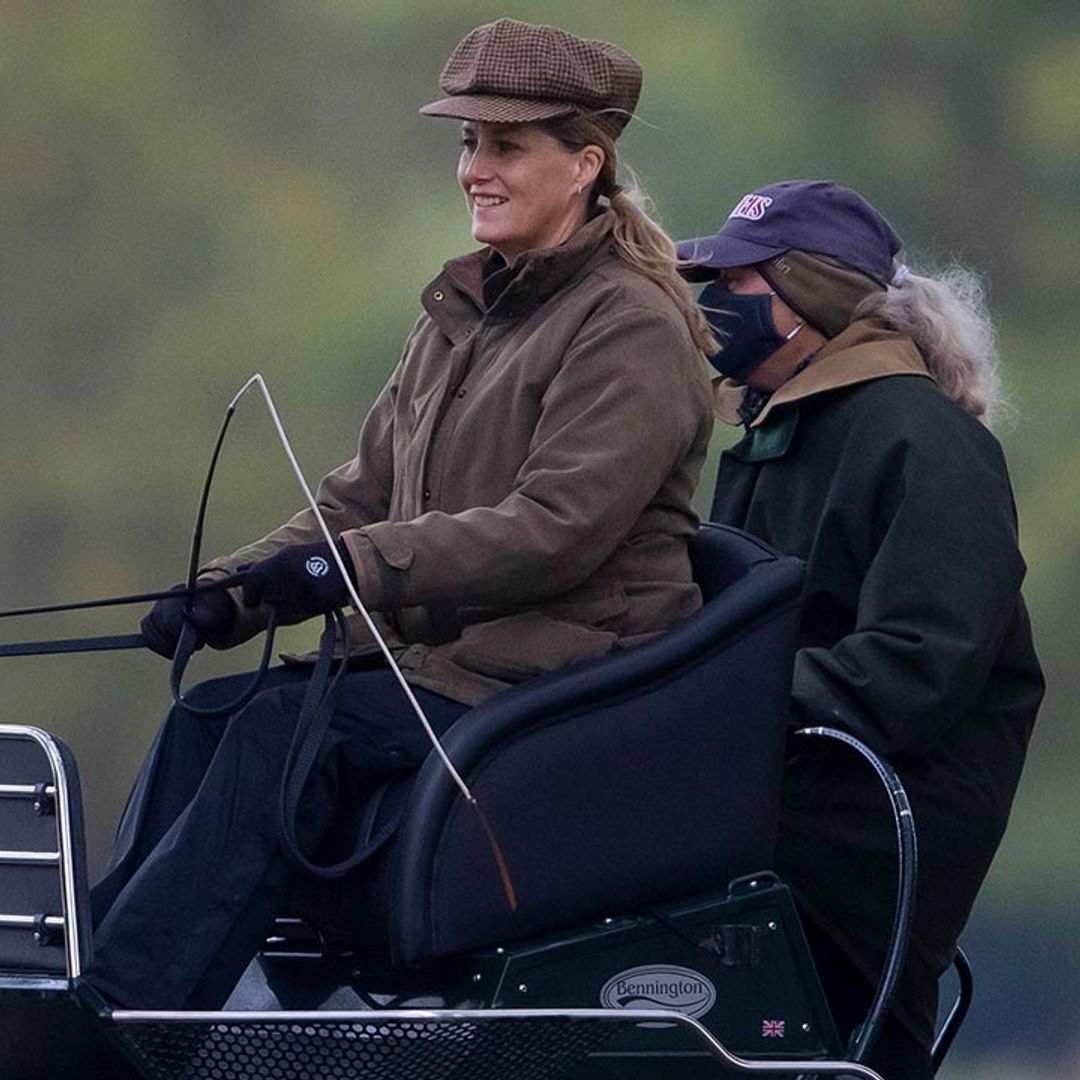 The Countess of Wessex spotted for the first time since leaving quarantine
