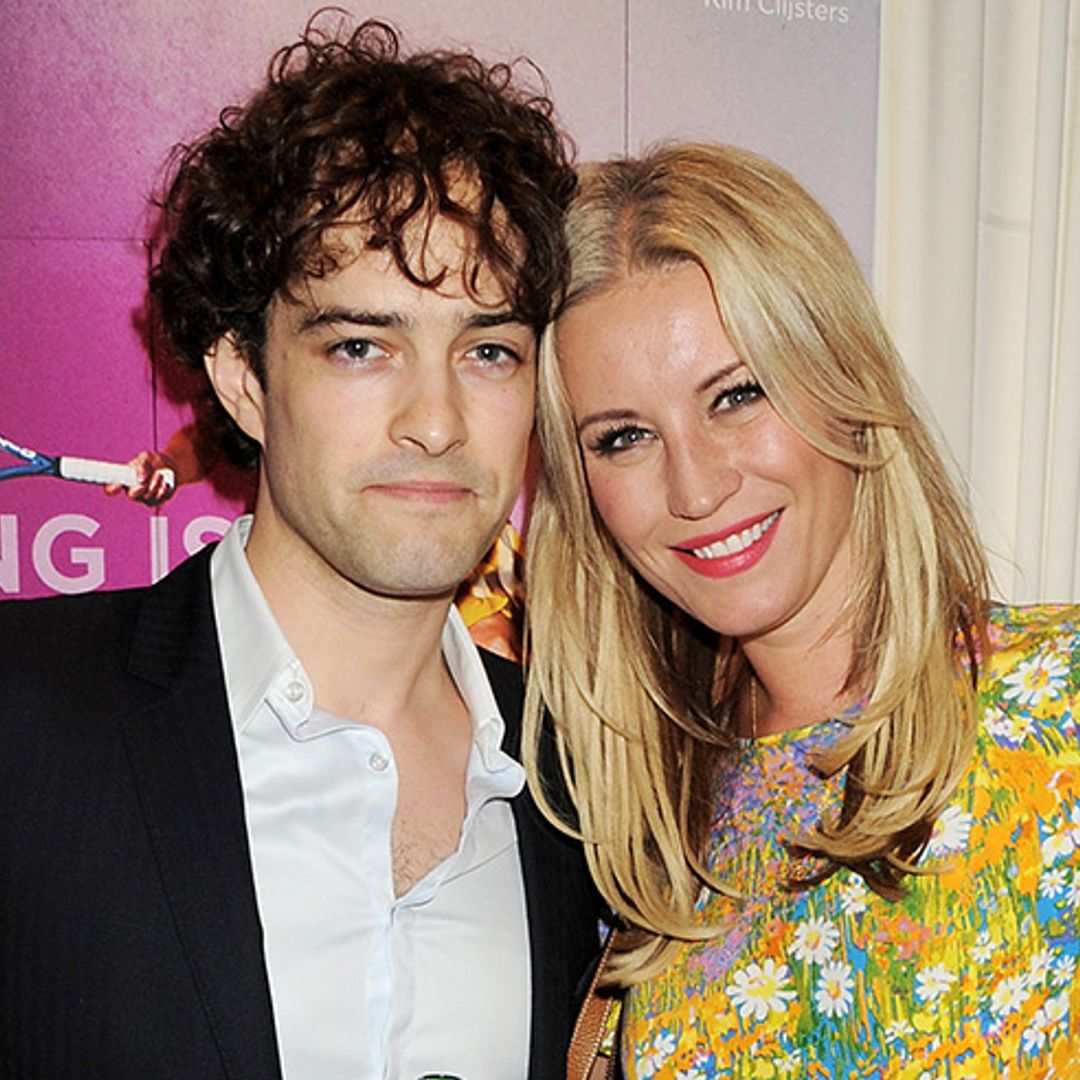 Denise Van Outen reunites with ex Lee Mead for daughter Betsy's birthday