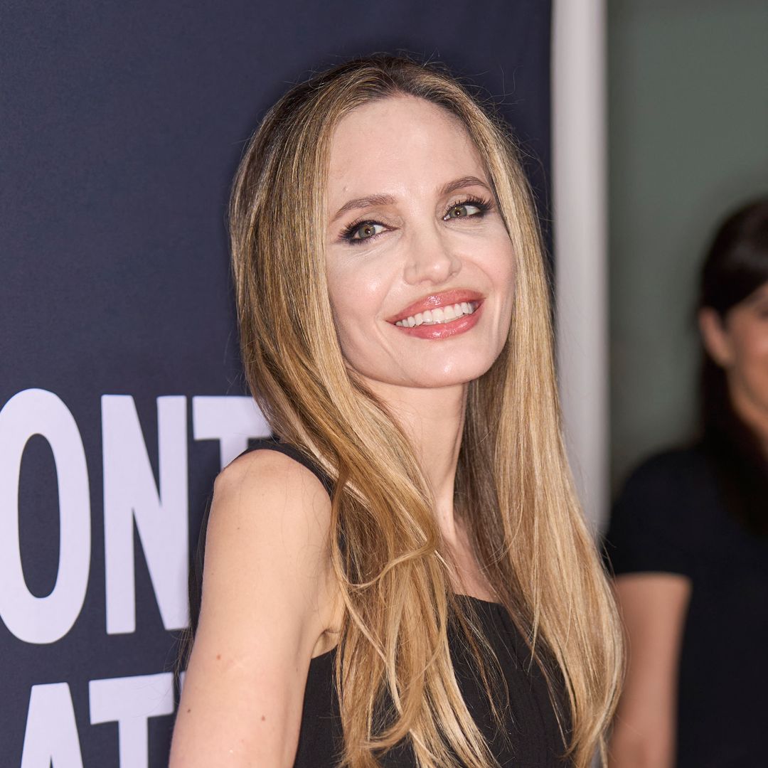 Angelina Jolie debuts a dramatic new look on poignant anniversary