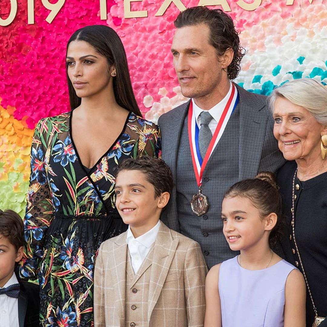 Matthew McConaughey and Camila Alves' unconventional Thanksgiving with three gorgeous children revealed