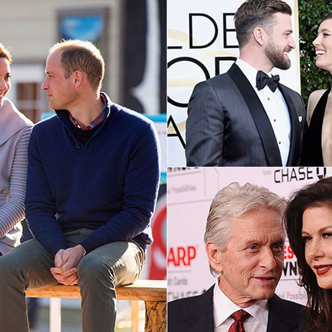 Celebrity couples who kissed and made up
