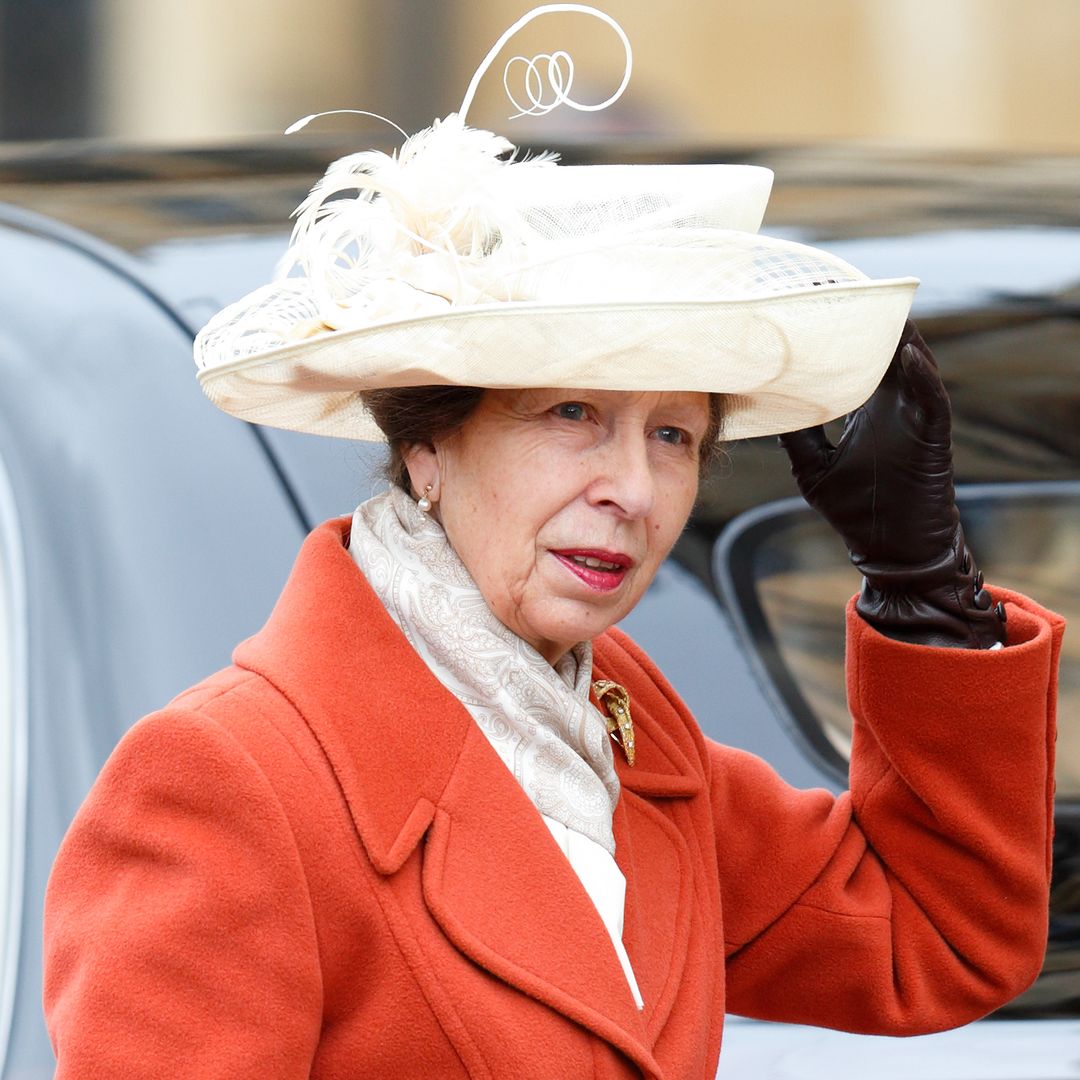Princess Anne is a pillar of strength wearing 33-year-old tweed coat for moving engagement