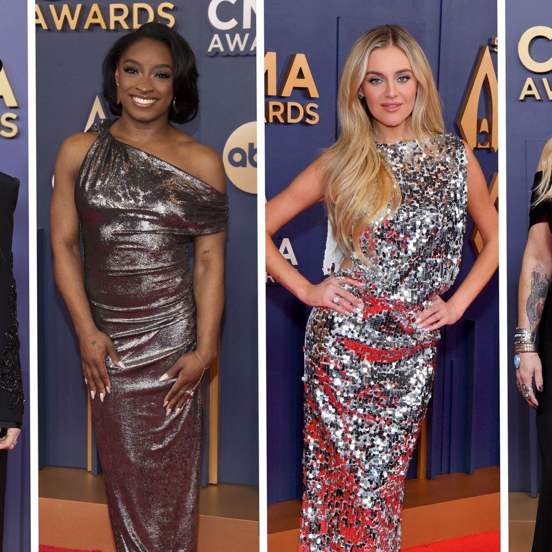 CMA Awards red carpet: all the best photos, from Simone Biles to Miranda Lambert