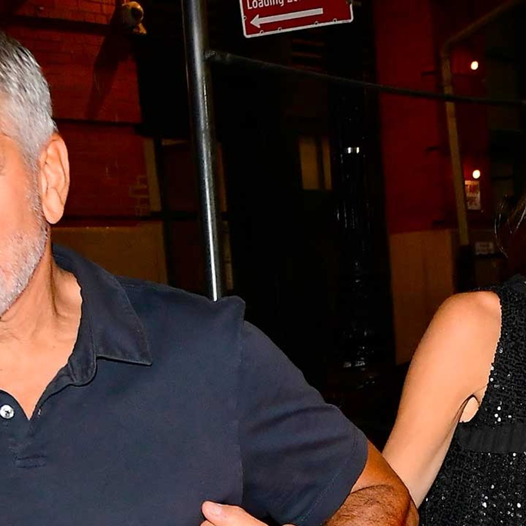 Amal Clooney stuns in head-turning mini dress on romantic date night