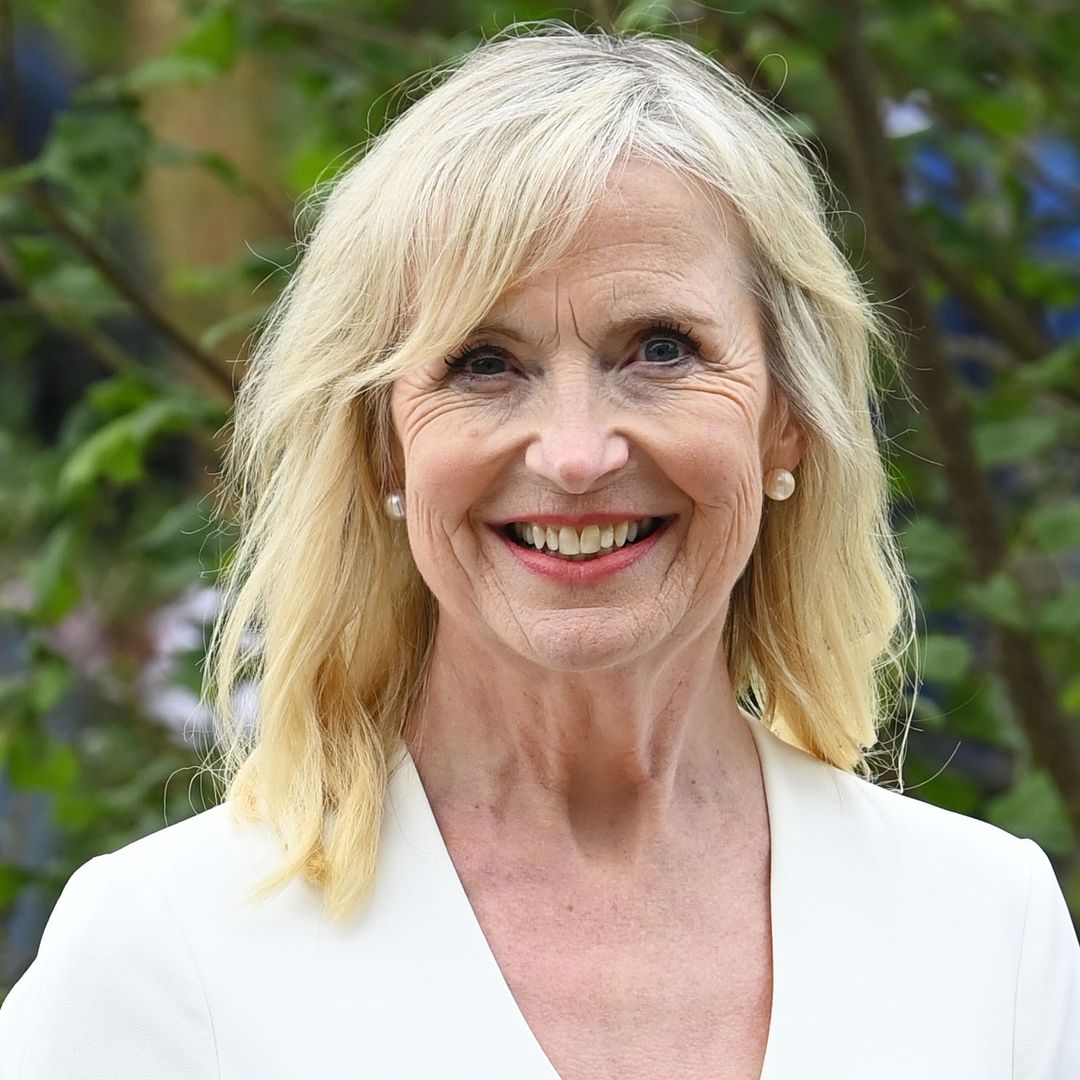 Carol Kirkwood's 'zebra print' Windsor home