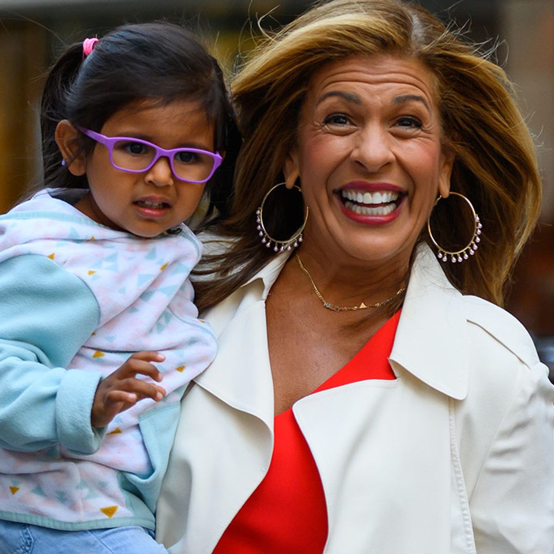 Hoda Kotb's daughter's reaction to becoming a big sister is priceless in unearthed video