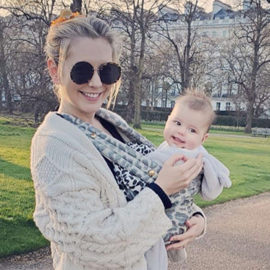 Rachel Riley reveals her 'lifesaving' baby hack alongside new family photos