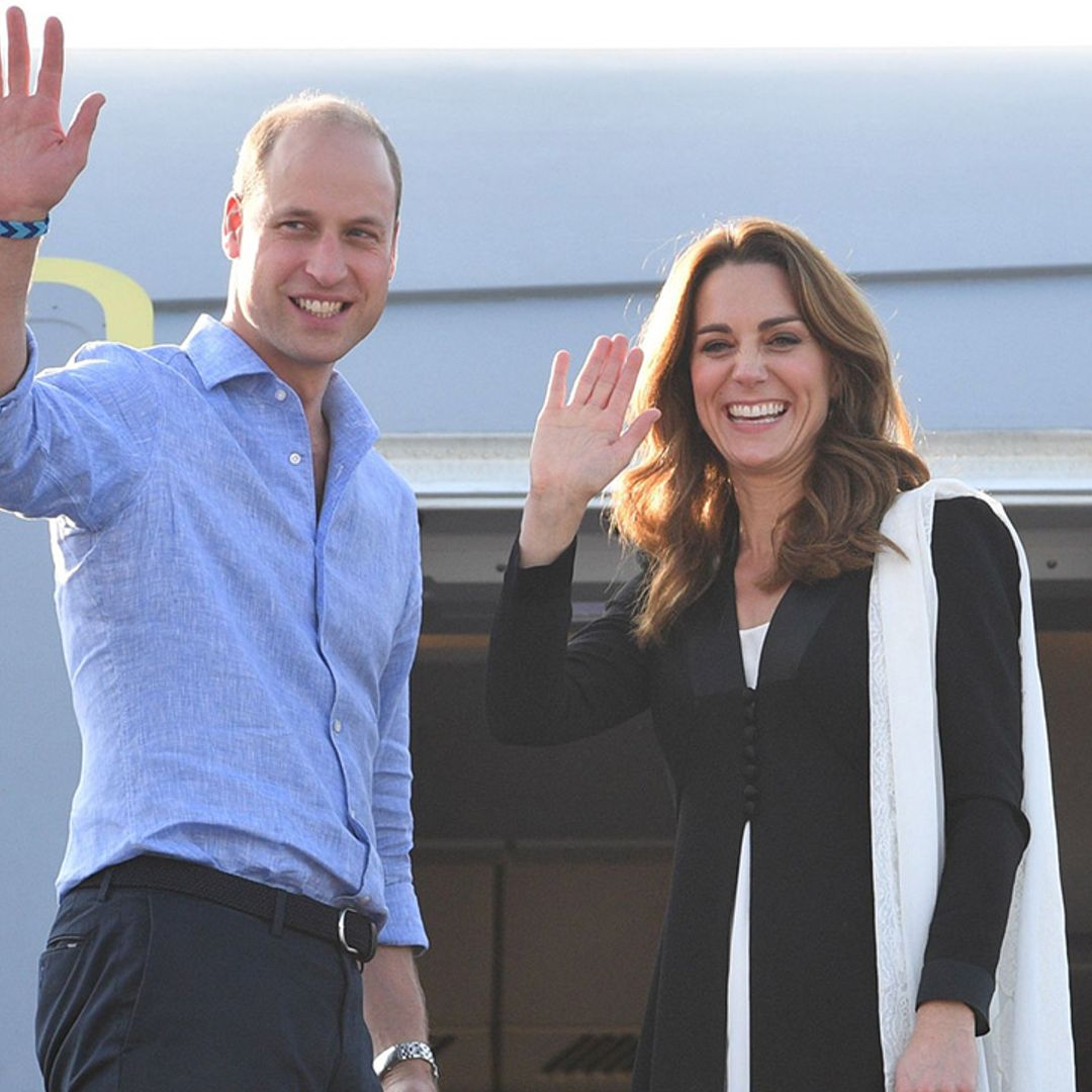 Carpet, hair ties, socks and a trunk among wacky gifts the Cambridges received on royal tour