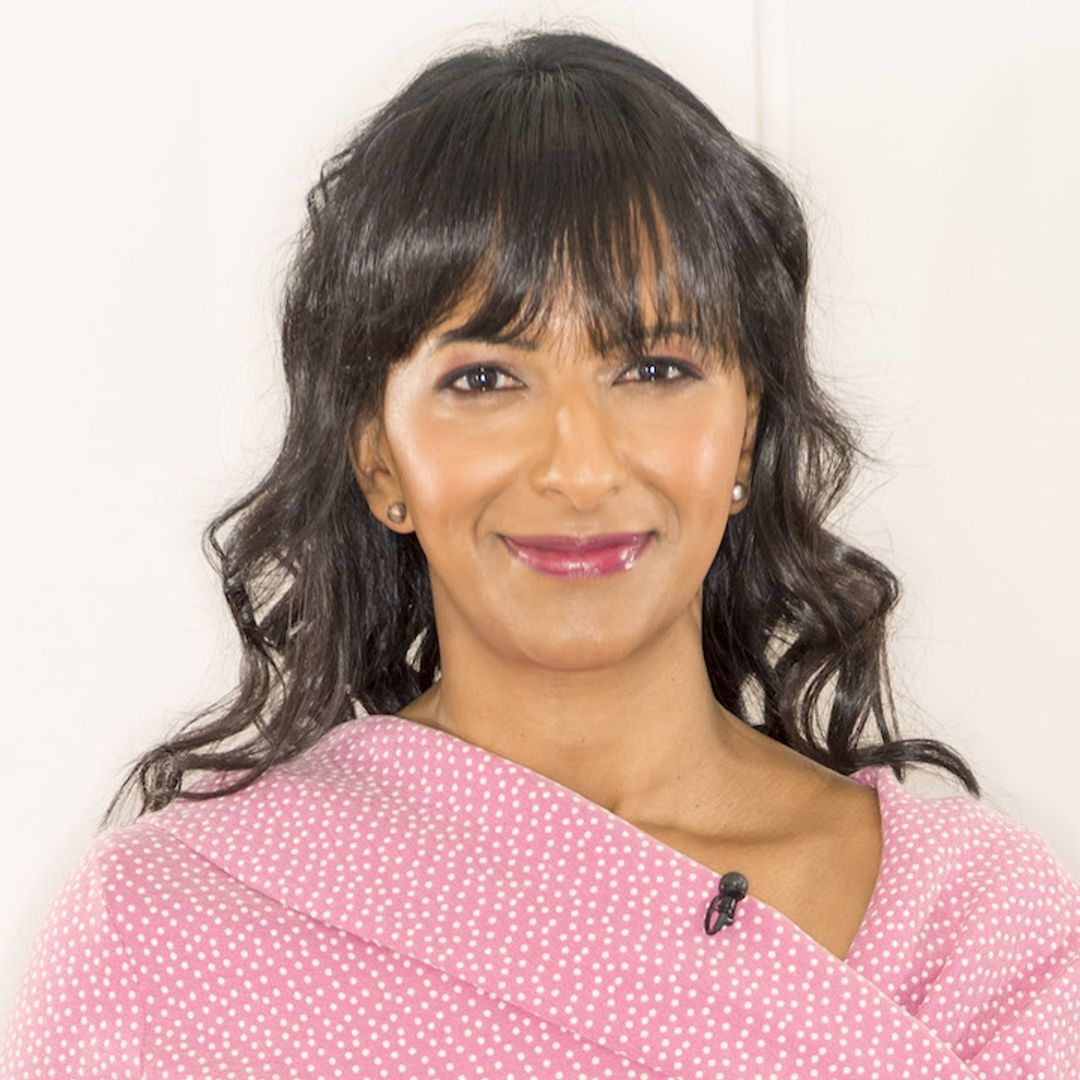 Ranvir Singh's flattering floral dress is a beautiful buy from Boden