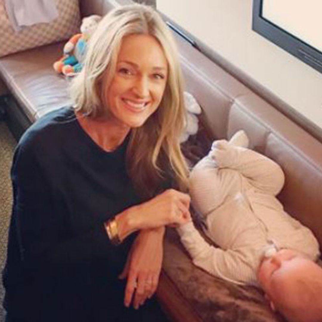 Ronan Keating's baby Cooper travels in style for his first visit to Australia